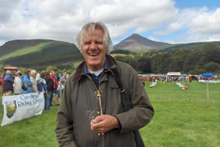 Jelle van der Zee op het Isle of Arran