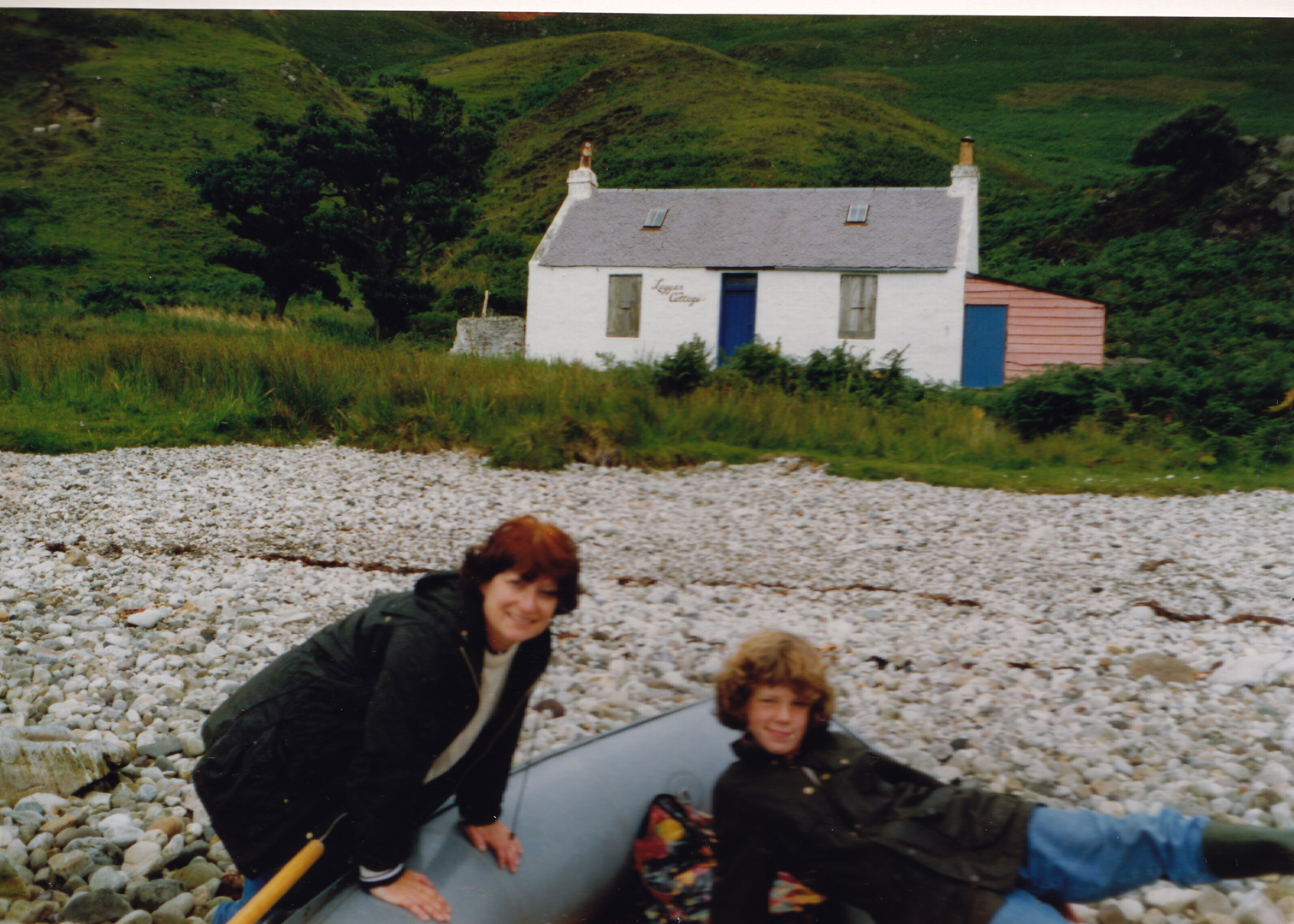 Laggan Cottage aan de noordkust van het Isle of Arran